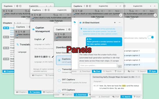 vCaptions: AI Video Subtitles at Translation – I-download Ngayon - Screenshot 4
