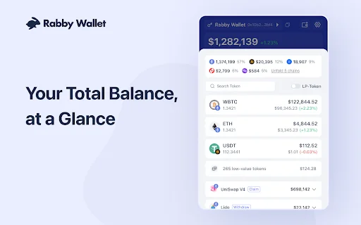 I-download ang Rabby Wallet – Pinakamahusay na EVM Wallet para sa DeFi - Screenshot 2