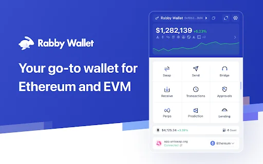 I-download ang Rabby Wallet – Pinakamahusay na EVM Wallet para sa DeFi - Screenshot 1