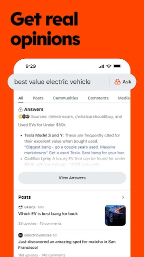 I-download ang Reddit App: Sumali sa mga Komunidad at Talakayan - Screenshot 2