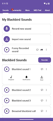 I-download ang Blackbird Sounds – Nature Melodies Libreng App - Screenshot 1