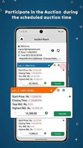 I-download ang MatexNet Auction Pinakabagong Bersyon – B2B Auction App - Screenshot 7