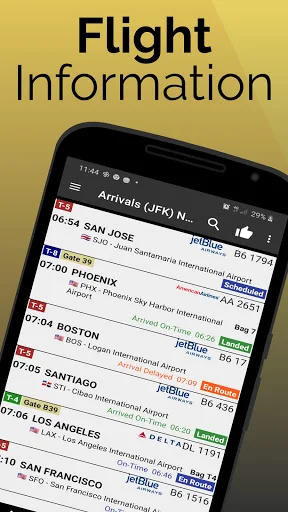 I-download ang Christchurch Airport Flights – Real-time na Update - Screenshot 1