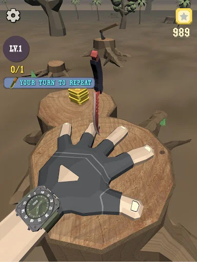 I-download ang Knife Finger Game – Subukan ang Iyong Bilis - Screenshot 12