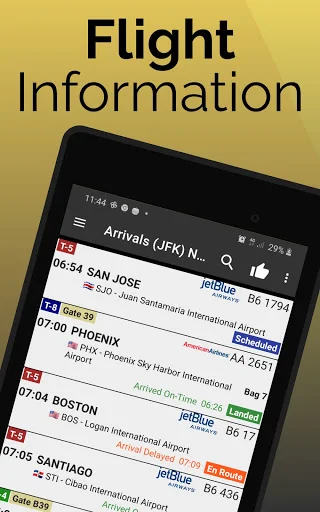 I-download ang Christchurch Airport Flights – Real-time na Update - Screenshot 7