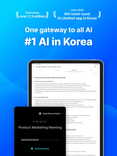 I-download ang daglo – All-in-one AI para sa Mabilis na Transkripsyon - Screenshot 9