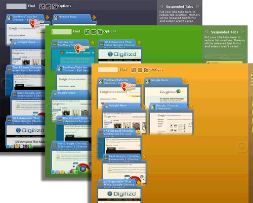 TooManyTabs para sa Chrome: Ayusin ang Iyong mga Tab nang Madali - Screenshot 5