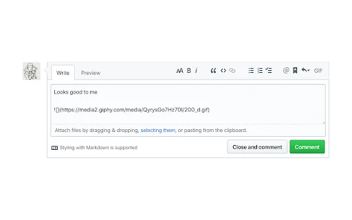 I-download ang GIFs for GitHub – Mabilis na GIF sa GitHub - Screenshot 3