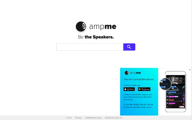 I-download ang AmpMe Chrome Extension – Mabilis na Search Engine - Screenshot 3