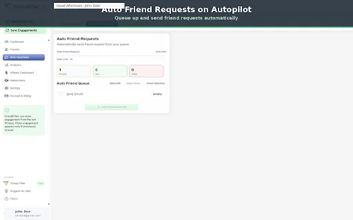 FriendFilter: I-manage ang Iyong Facebook Friends nang Madali - Screenshot 5