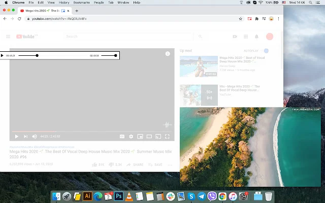 Picture-in-Picture with Playback Controls – Manood Habang Nagba-browse - Screenshot 2