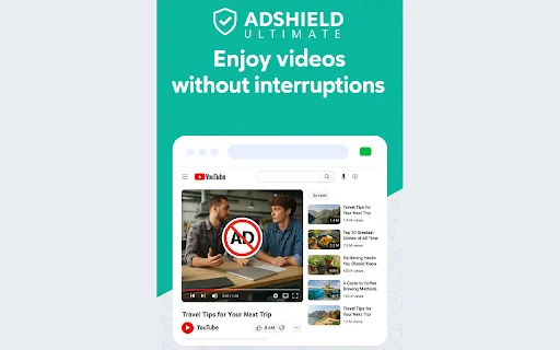 I-download ang AdShield: Pinakamahusay na Ad Blocker para sa YouTube - Screenshot 2