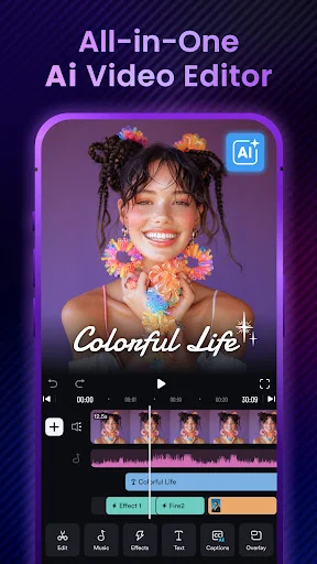 I-download ang ShotCut AI – Pinakamahusay na Video Editor App - Screenshot 1