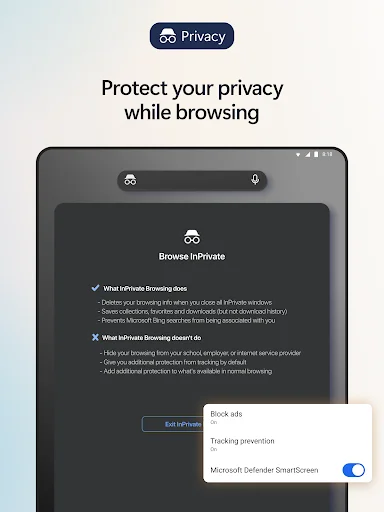 I-download ang Microsoft Edge Beta – Mabilis na AI Browser - Screenshot 16